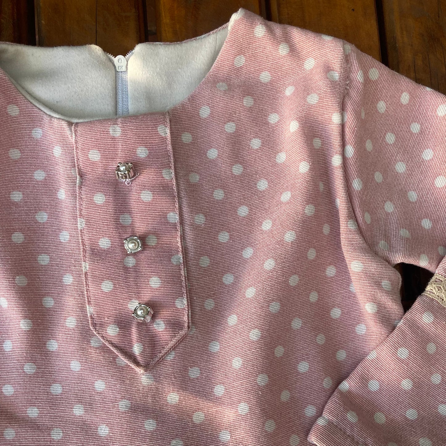 Vestido original rosado