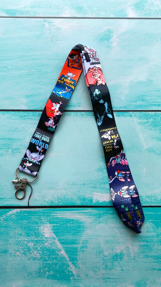 Pinky y cerebro - Lanyard