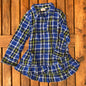 Blusa Vestido cuadrillé 5 - 6 años.
