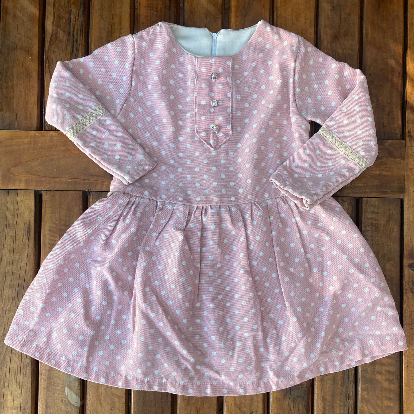 Vestido original rosado