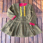 Vestido original café