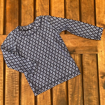 Polera azul 12 meses.