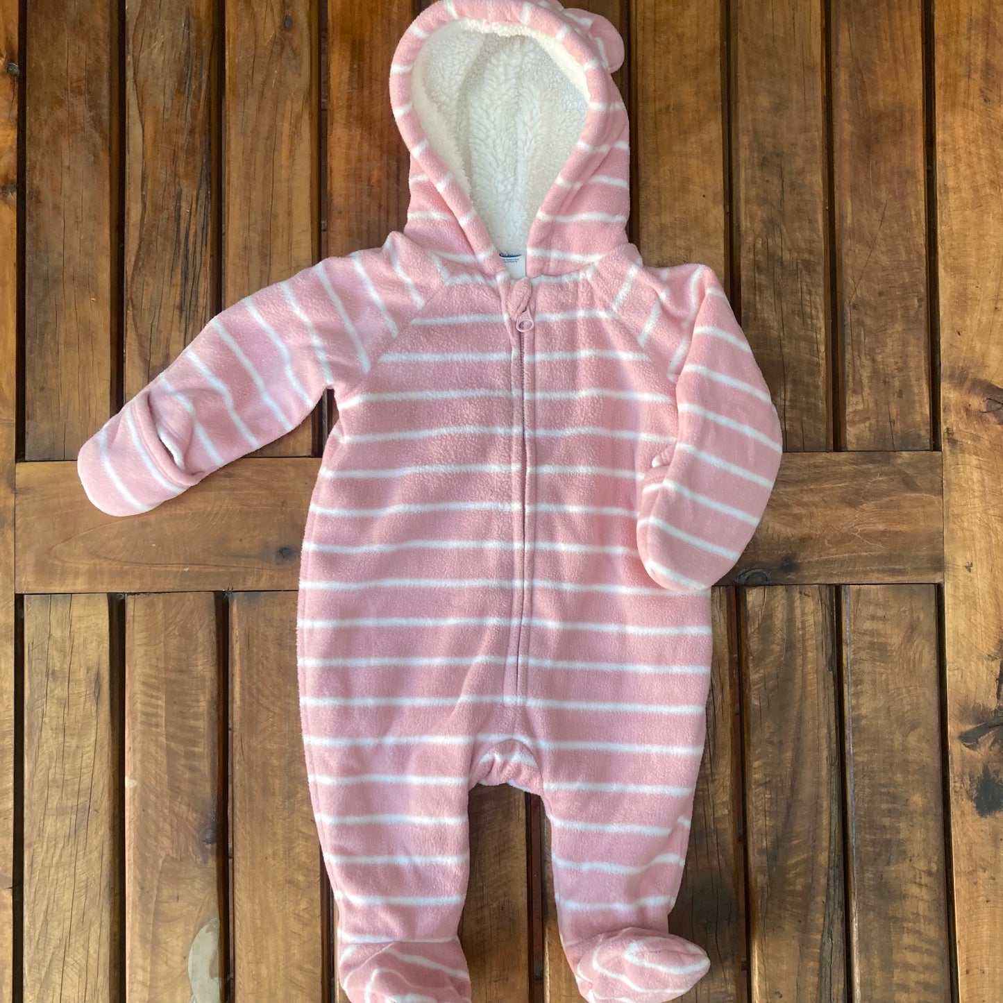 Osito entertito rosado 0-3 meses.