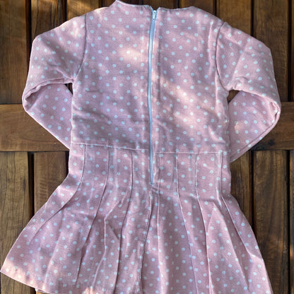 Vestido original rosado.