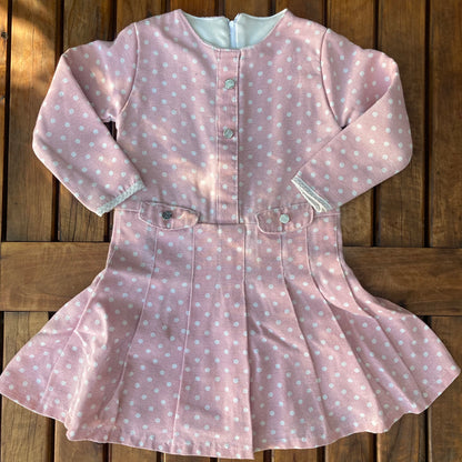 Vestido original rosado.