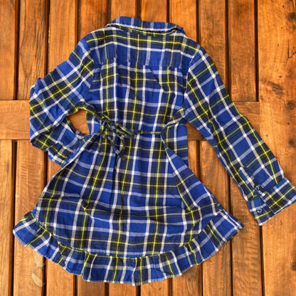 Blusa Vestido cuadrillé 5 - 6 años.