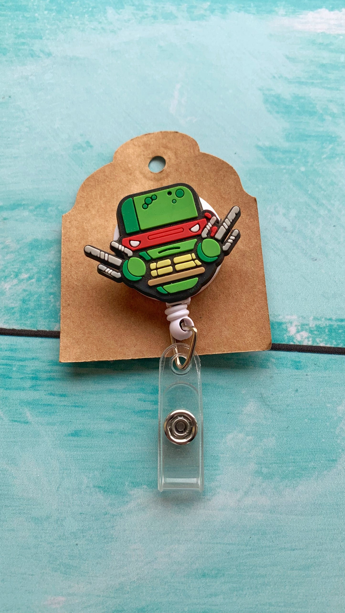 Porta credencial Retráctil Las tortugas ninja