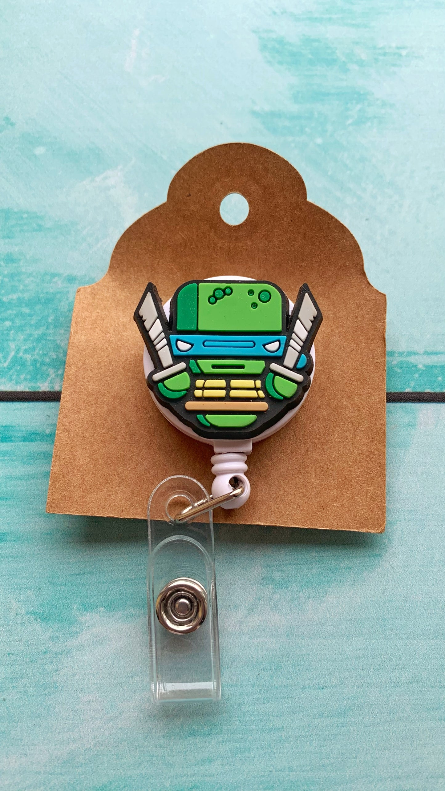 Porta credencial Retráctil Las tortugas ninja