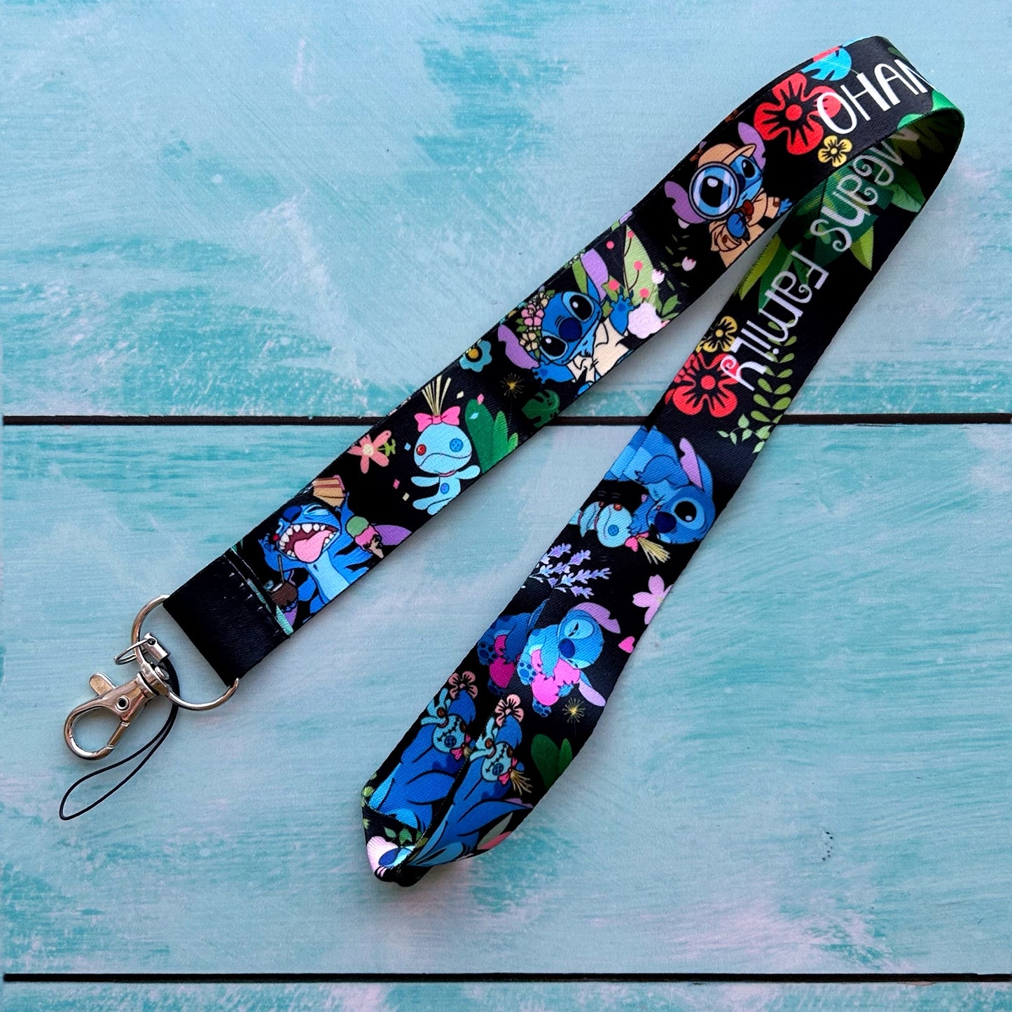 Stitch ohana negro
