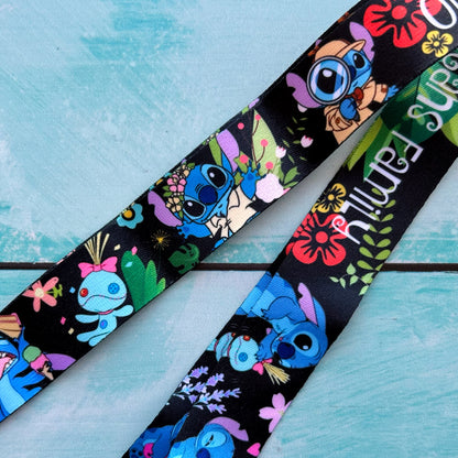 Stitch ohana negro